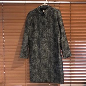 Anna Klein Jacquard Tooper Jacket Med